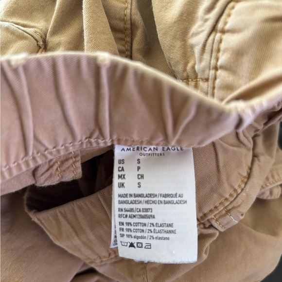 Men's Tan Jogger Pants - Picture 4 of 4